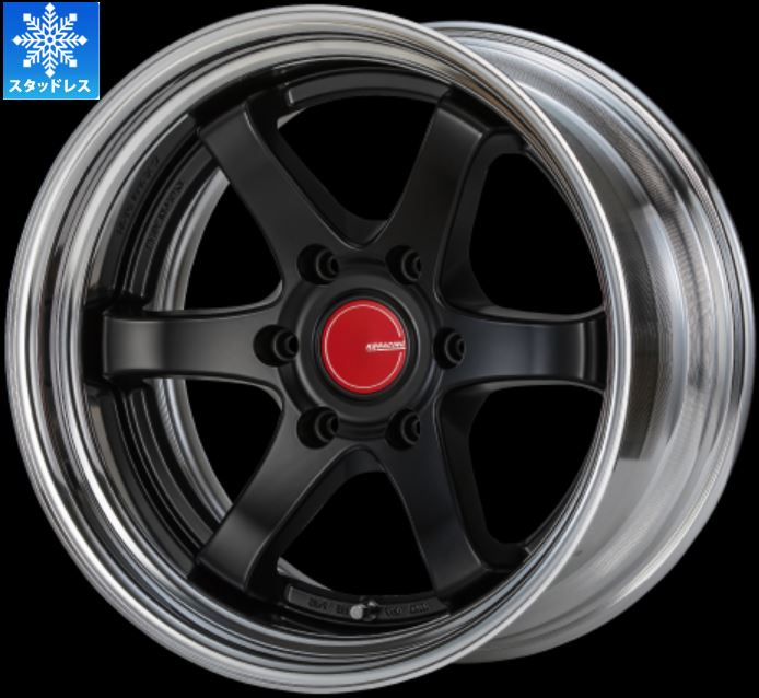 限定激安スタッドレス 舞杏 KBレーシング2(2P) 17インチ【厳選輸入215/60R17セット】 200系ハイエースに最適〈タイヤ銘柄選べます〉冬の雪山も安心