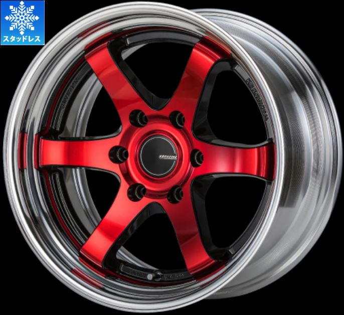 限定激安スタッドレス 舞杏 KBレーシング2(2P) 18インチ 【厳選輸入225/50R18セット】 200系ハイエース〈タイヤ銘柄選べます〉 冬の雪山も安心|エスエイチカンパニー
