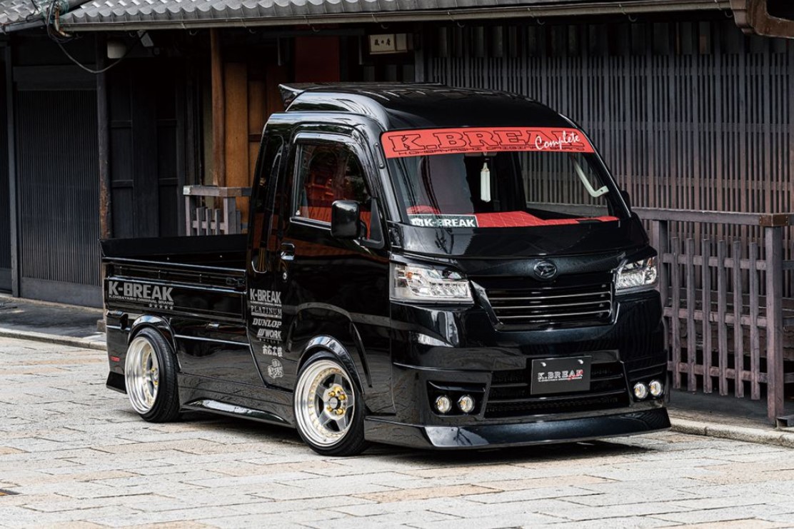 K-BREAK(ケイブレイク) コンプリート エアロ3点セット未塗装 ハイゼットトラックジャンボ500系【前期用】
