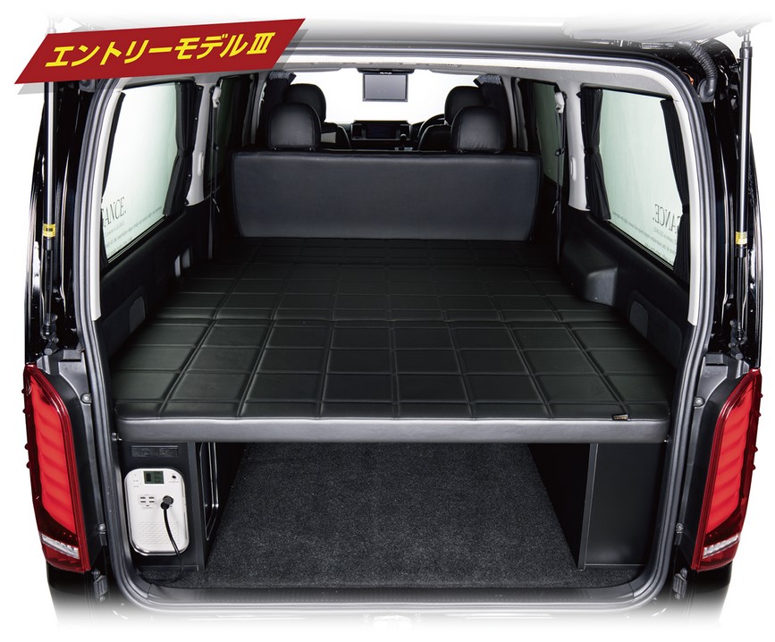レガンス(LEGANCE/J-CLUB) ポータブルベッドキット エントリーモデル2＆3 200系ハイエース標準ボディ専用