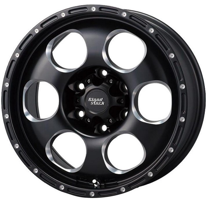 エルフォード ブラッドストック1ピース2 17インチ 【厳選輸入265/65R17ホイールタイヤセット】 125ハイラックス/ランクルプラドに最適〈タイヤ銘柄選べます!〉|エスエイチカンパニー