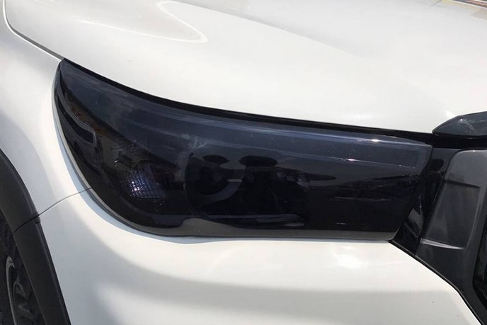 楽天市場】GUN125ハイラックス LED用ヘッドライトカバー【ライト