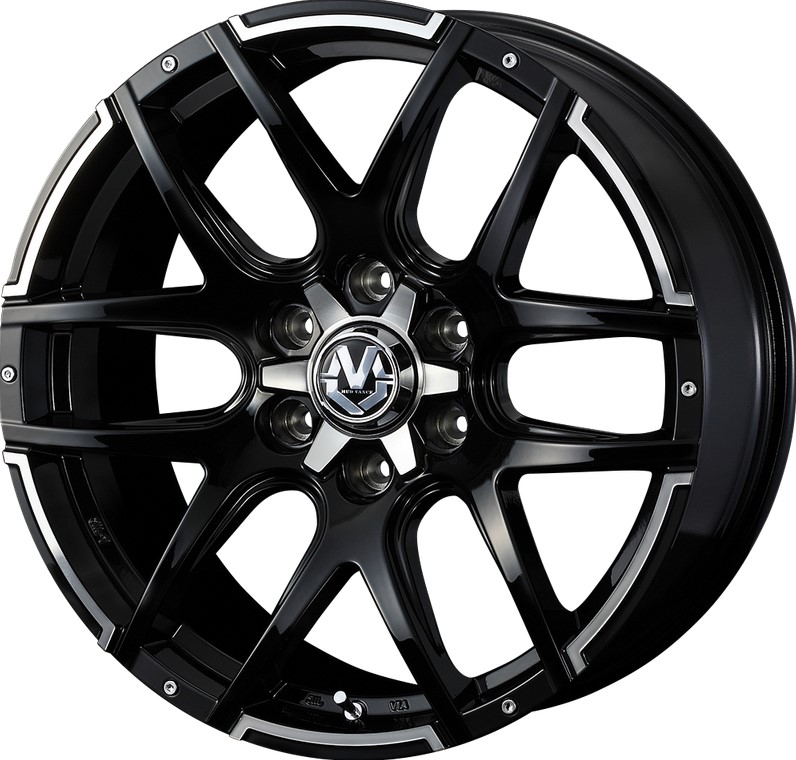 楽天市場】TWS ブラックレーシングVS1 マットブラック 18インチ 【厳選