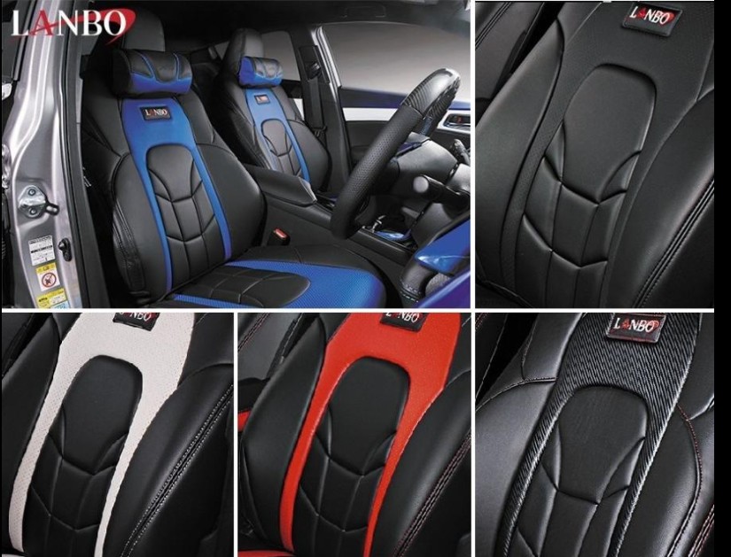 Type VOIDレザーシートカバー C-HR【ZYX10/NGX50】1台分セット VOID-1714CB/1715CB(ランボ/LANBO)