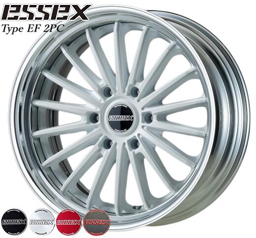 タイプEF(2P)18インチ7.0J～11.5J【225/50R18ホイールタイヤセット】200系ハイエースに最適〈タイヤ銘柄やオプション選べます！〉エセックス(ESSEX/CRS)