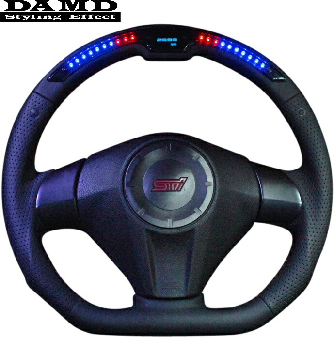 インプレッサWRXSTI(GVB/GRV)A～ エクシーガ(YA)C～ エクシーガクロスオーバー7(YA)H～パフォーマンスステアリングホイール DPS358-D(L) ダムド・DAMD