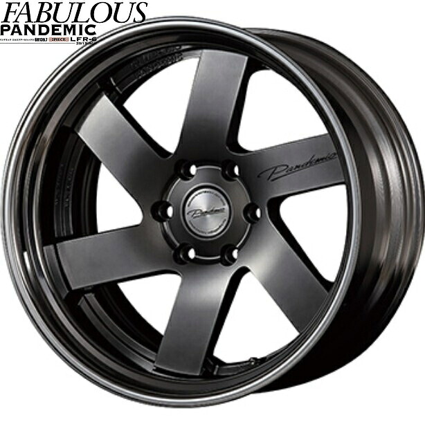ファブレス［FABULOUS］LFR-6(2P)20インチ8.0J～12.5J【225/35R20ホイールタイヤセット】 200系ハイエースに最適〈タイヤ銘柄やオプション選べます！〉｜エスエイチカンパニー