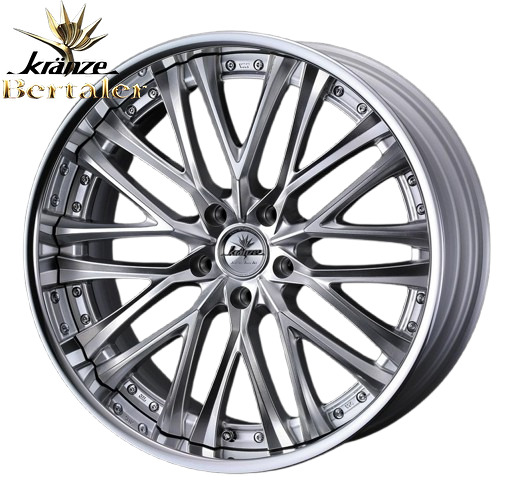 40系アルファード・ヴェルファイア19インチ7.5J～13.0JタイヤホイールセットKranze(クレンツェ)ベルテーラー 225/55R19〈タイヤ銘柄選べます〉