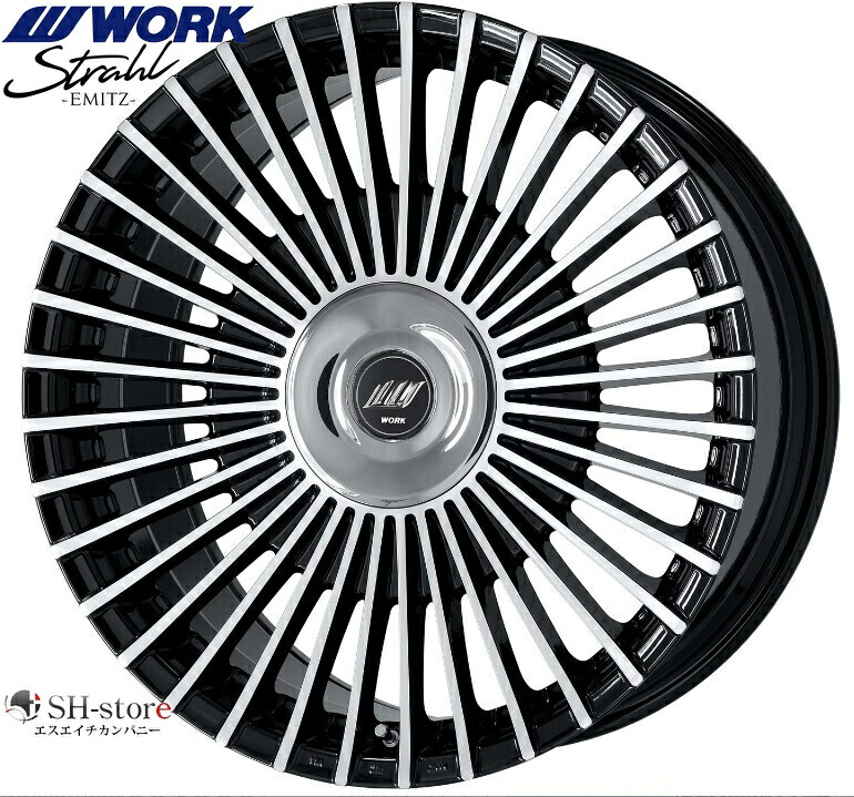 20系/30系アルファード・ヴェルファイア WORK(ワーク)イミッツ・シュトラール 20インチ【245/40R20ホイールタイヤセット】タイヤ銘柄選べます！