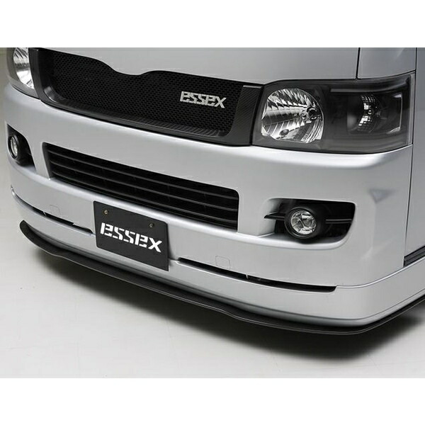 エセックス(ESSEX/CRS) フロントリップスポイラーVerI未塗装 200系ハイエース標準ボディ1～2型 エアロパーツ