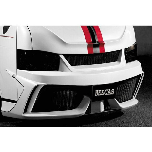 Ｋ-ＢＲＥＡＫ（ケイブレイク）　ＢＥＥＣＡＳ　フロントバンパースポイラーグリル一体式未塗装　200系ハイエース4型