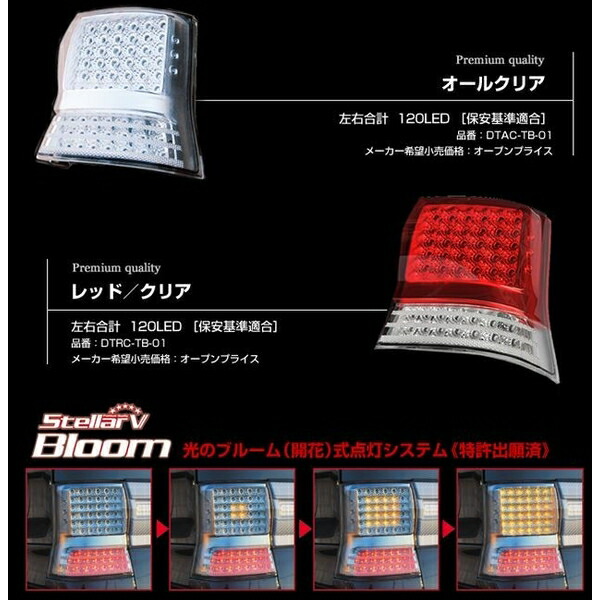 楽天市場】ステラファイブ パレット ルークス 184フルLEDテール : エス