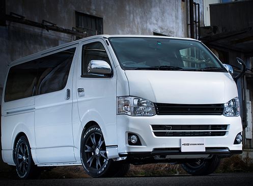 415コブラ（ラブラーク） ナロー用 415STUDIO DESIGNフロントグリルネット付 未塗装 200系ハイエース標準ボディ3型