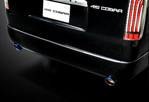 415コブラ（ラブラーク） ナロー用CLEAN LOOK リアバンパースポイラーＷ　未塗装　200系ハイエース4型標準ボディ｜エスエイチカンパニー