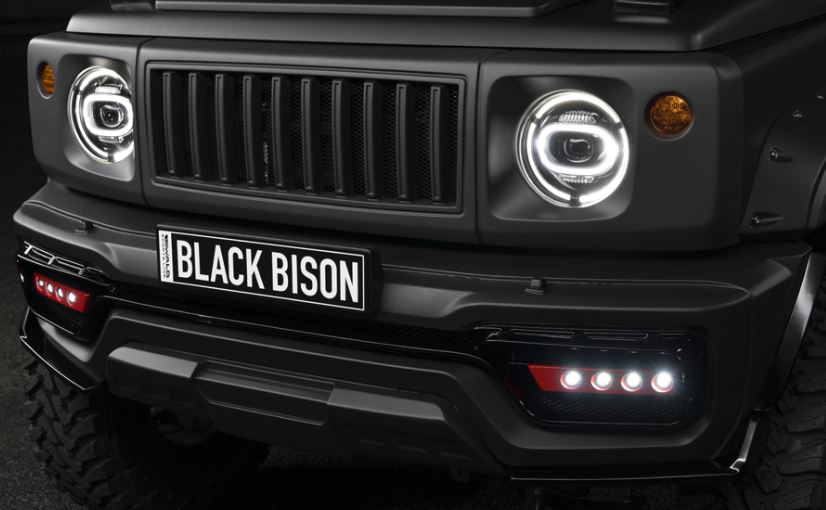 WALD (ヴァルド) SPORTS LINE BLACK BISON EDITION フロントバンパースポイラー未塗装 ABS製 JB74ジムニーシエラ