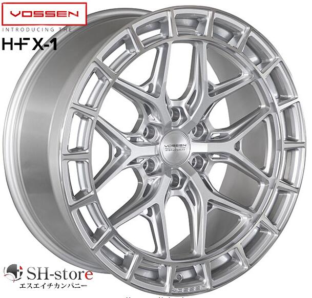 300系ランドクルーザー/LX600 タイヤホイールセット VOSSEN/ヴォッセ HFX-1(完成品) シルバーポリッシュ 22インチ【厳選輸入タイヤ305/40R22】〈タイヤ銘柄選べます〉｜エスエイチカンパニー