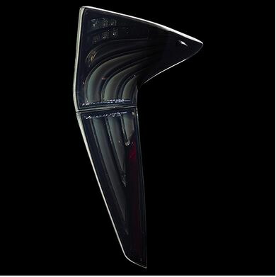 ヴァレンティ(VALENTI) ジュエルLEDテールレンズREVO ZVW50プリウス ライトスモーク・ブラッククロームTT50PRI-SB-1