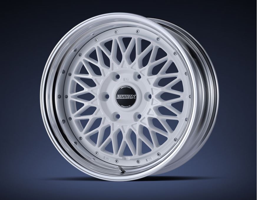 ESSEX(エセックス) ENCM(2P) ホワイト 18インチ 【厳選輸入225/50R18ホイールタイヤセット】 200系ハイエースに最適〈タイヤ銘柄選べます！〉