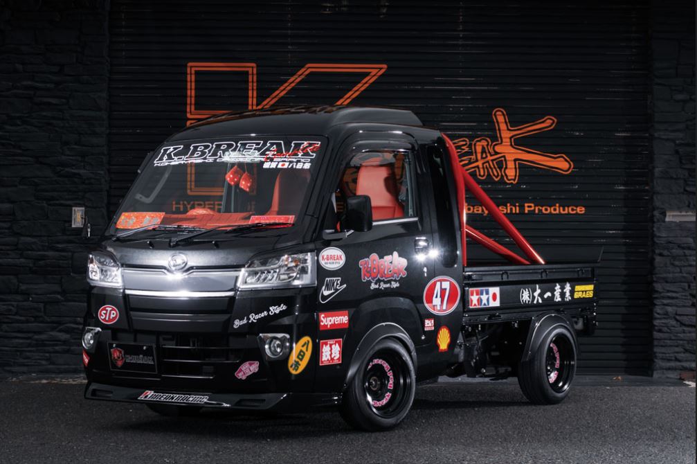 K-BREAK(ケイブレイク) BabyGang フロントリップスポイラー未塗装 ハイゼットトラックジャンボ500系｜エスエイチカンパニー