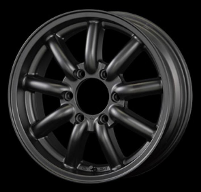 【楽天市場】ファブレスヴァローネMC-9 マットブラック15インチ 【厳選輸入195/80R15ホイールタイヤセット】  200系ハイエースに最適〈タイヤメーカー選べます！〉 : エスエイチカンパニー