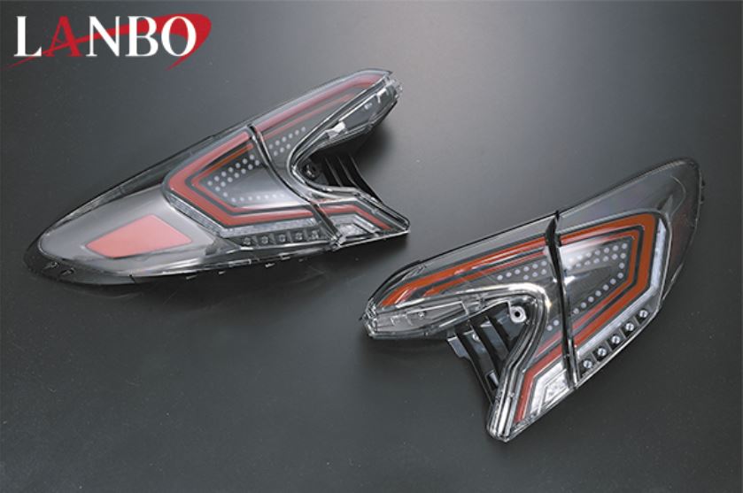 ランボ（LANBO） LEDテールレンズ 【クリア】 C-HR ZYX10/NGX10/NGX50｜エスエイチカンパニー