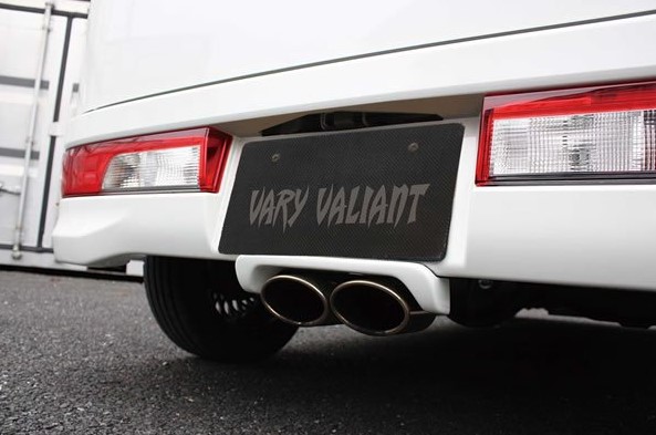 ガレージベリー VARY VALIANT マフラーガーニッシュ未塗装(FRP) DA17Wエブリィワゴン
