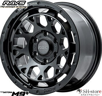 楽天市場】レイズ デイトナM9 ブラックディスククリアスモーク 17