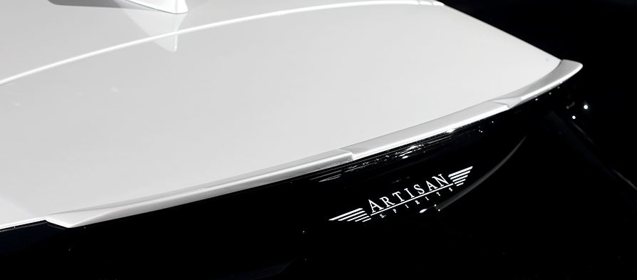 アーティシャンスピリッツ（ARTISAN）リアルーフスポイラー　ＦＲＰ未塗装　レクサスNX200t/300h　F SPORT　BLACKLABELL｜エスエイチカンパニー