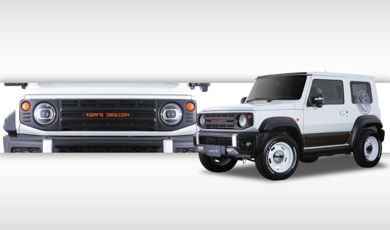 ニューズデザイン(NEW’S DESIGN) B-Style フロントグリル未塗装 JB74Wジムニーシエラ