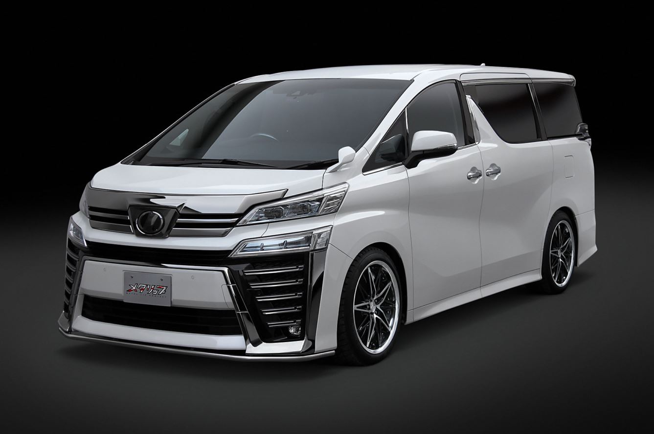 トップライン(TOPLINE) ワンタッチスポイラー 【メタリップ】 30系ヴェルファイア後期