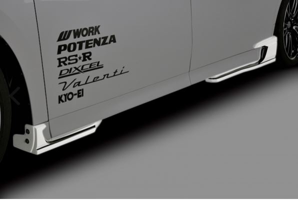 ROWEN(ロエン/トミーカイラ) サイドアンダーエクステンション 4pcs 30アルファード 前期 Sグレード用【未塗装/塗装済み/塗分け塗装】|エスエイチカンパニー