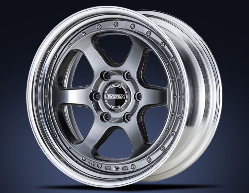 ESSEX(エセックス) タイプEL 2P ハイパーグロス 17インチ 【厳選輸入215/60R17ホイールタイヤセット】 200系ハイエースに最適〈タイヤ銘柄選べます！〉