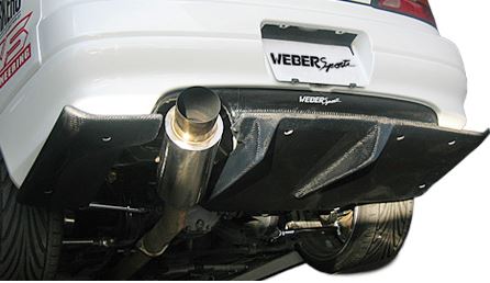 ウェバースポーツ　WEBERSPORTS　リアアンダーパネル(カーボン＆FRP)　未塗装　S15シルビア｜エスエイチカンパニー