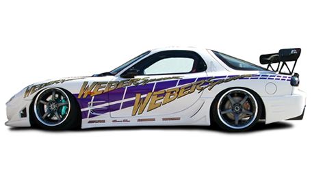 ウェバースポーツ　WEBERSPORTS　サイドステップ(FRP)　未塗装　FD3S RX-7