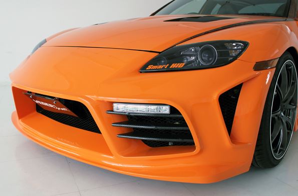 ウェバースポーツ WEBERSPORTS ZENITH LINE エアロ3点セット 未塗装 SE3P RX-8前期
