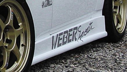 ウェバースポーツ　WEBERSPORTS　サイドステップ(FRP)　未塗装　AP1/AP2 S2000