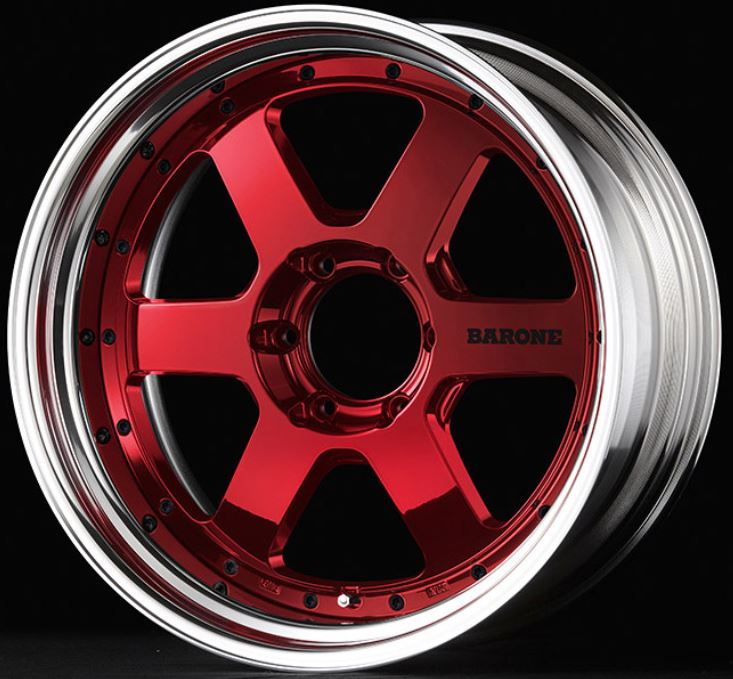 楽天市場】ファブレス ヴァローネRS-6 2P カッパークリア 19インチ