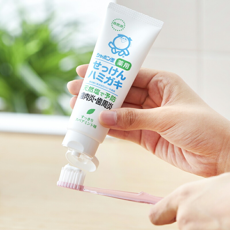 楽天市場 シャボン玉薬用せっけんハミガキ 80g シャボン玉石けん シャボン玉石けん 楽天市場店
