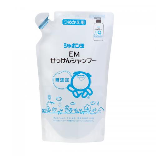 シャボン玉石けん シャボン玉 無添加 せっけんシャンプー 専用 リンス つめかえ用 420ml 詰替え つめかえ 10個 3511.jpg