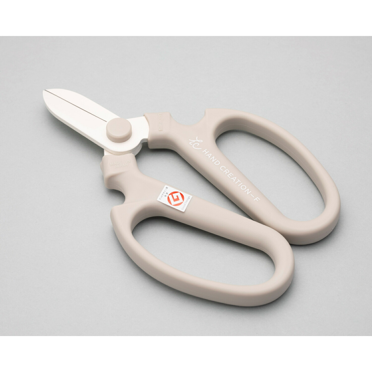 楽天市場】生花はさみ ハンドクリエーション F170 ウォームグレー 右用