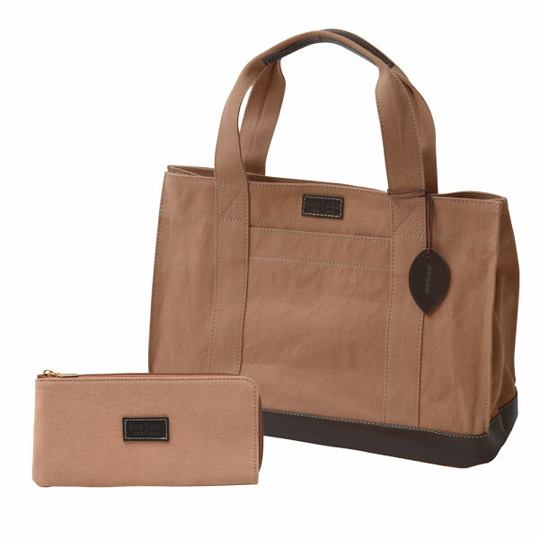 楽天市場】日本製柿渋染め 手提げバッグ(カードケース付) N23-123-280R