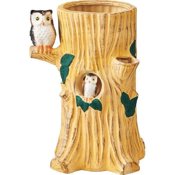 楽天市場】【送料無料】陶器傘立て フクロウ ホワイト＜U−42SWH