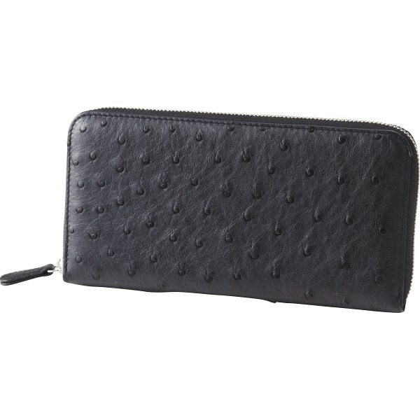 楽天市場】オーストリッチ ラウンドファスナー長財布 イエロー S