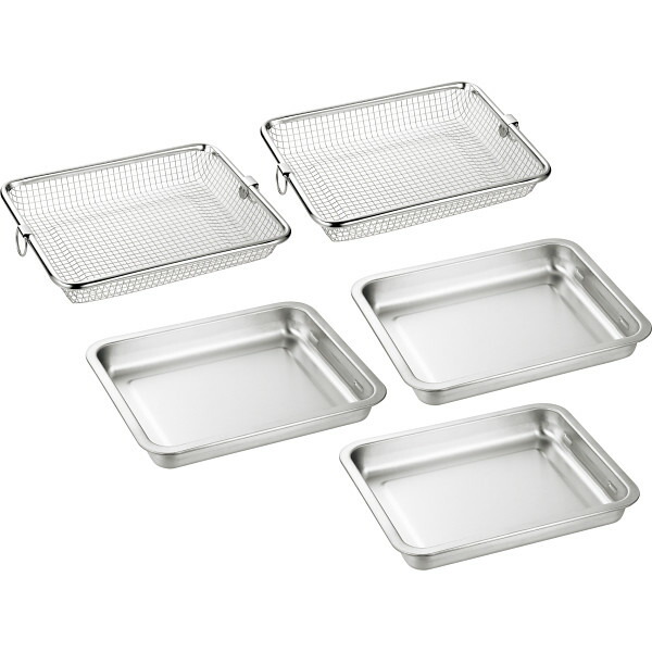 ステンレス製　角バット３個セット Amazon｜アーネスト 【日本製】 バット 3点セット 角型 ステンレス