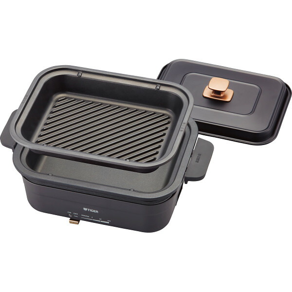 タイガーホットプレートダイニングプレートCRL_A201KLアイランブラック タイガー ホットプレート〈ダイニングプレート〉 CRL-A201の