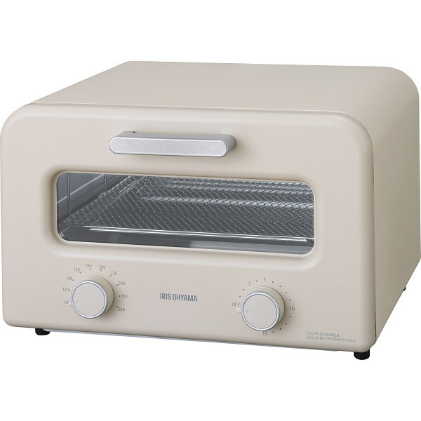 アイリスオーヤマ スチームカーボントースター(4枚焼き) SOT-401-C トースター パン焼き おしゃれ シンプル キッチン 家電 新生活｜ギフトのお店 シャディ 店