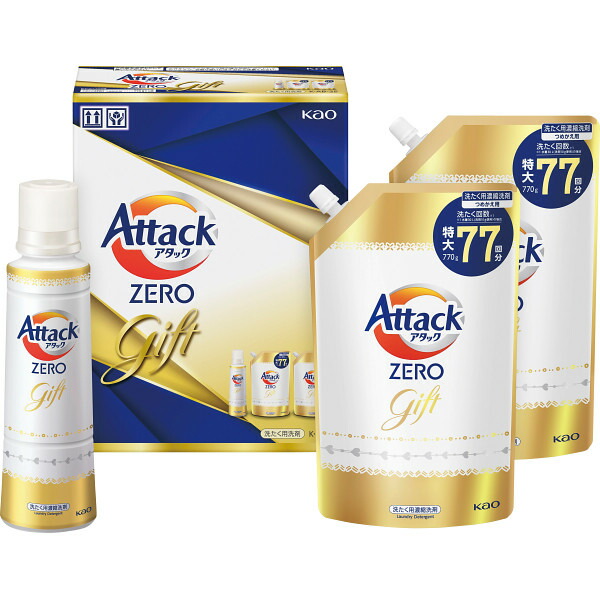 楽天市場】花王 アタックZEROギフトK・AB-30A 洗剤 洗剤セット ギフト