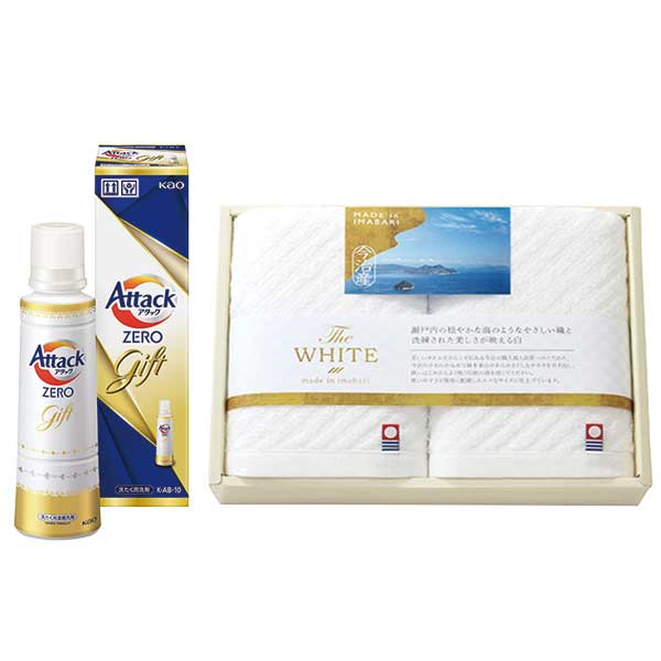 き*く様 ザアザア 亞ん　エルム　タオル（未開封） 花王アタックZEROギフト＆今治タオル 65630＆K・AB