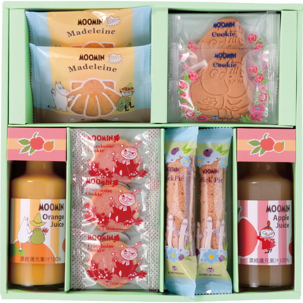 楽天市場】ムーミン ジュース&スイーツセット 洋菓子 お菓子 焼菓子