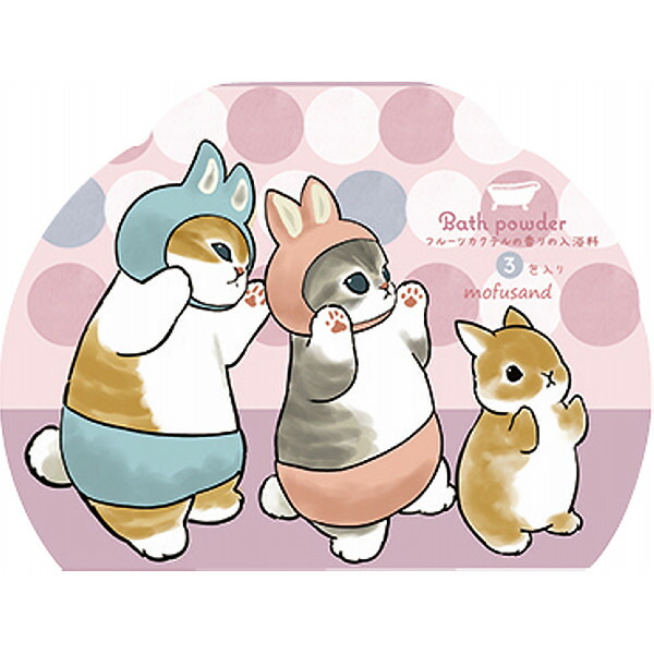 楽天市場】ﾏﾗｿﾝｾｰﾙ/モフサンド ダイカットバス3個（うさにゃん